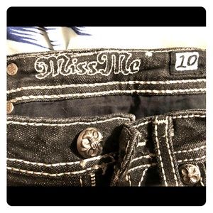 2 pair girls Miss Me Jeans!